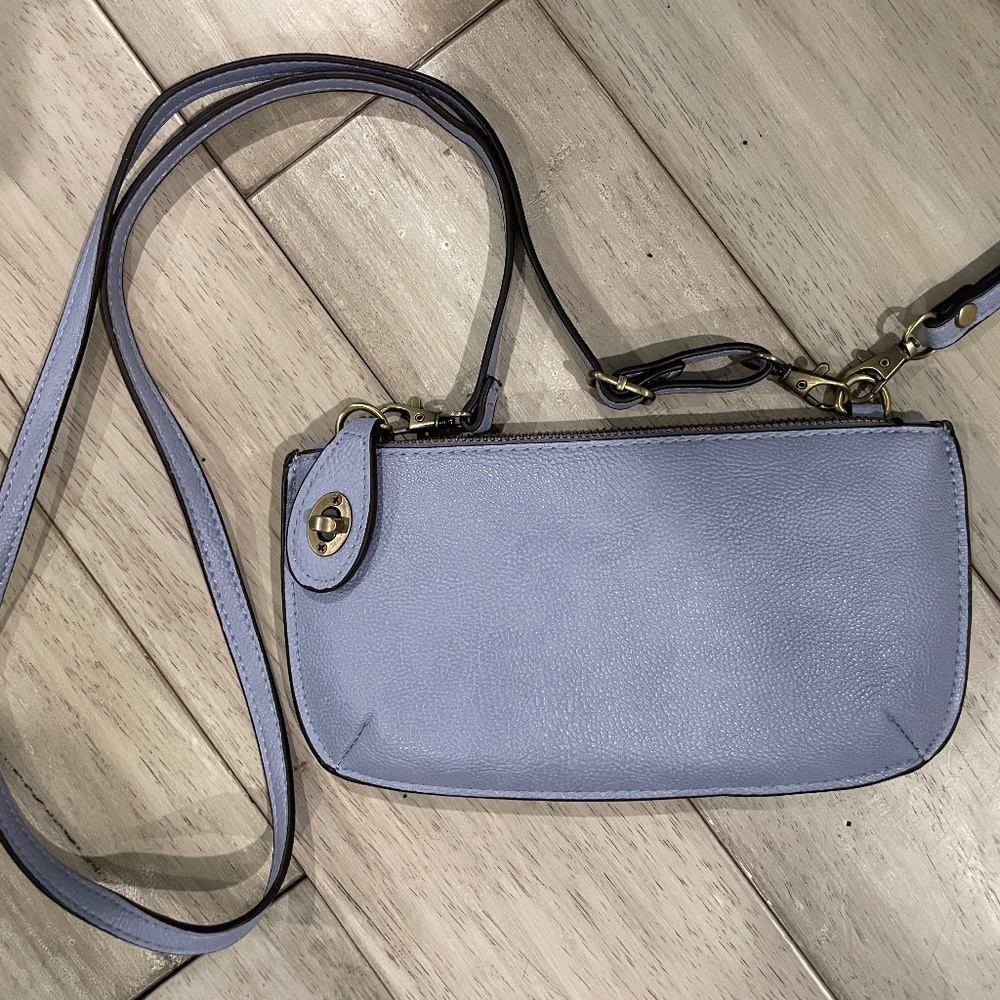 Joy Susan mini crossbody wristlet cluch bag.